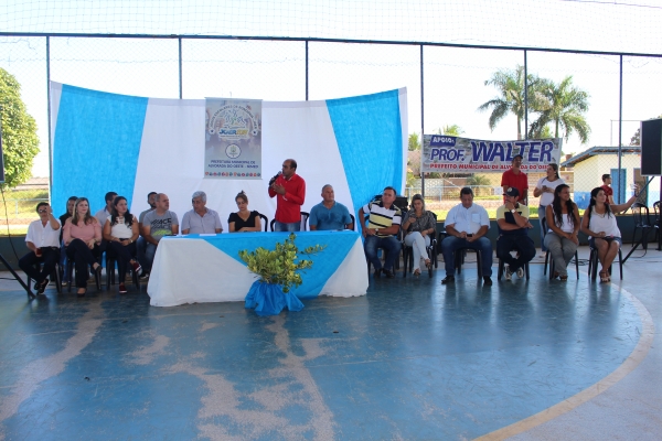 CERIMONIAL DE ABERTURA DOS JOGOS ESCOLARES-JOER DE ALVORADA DO OESTE